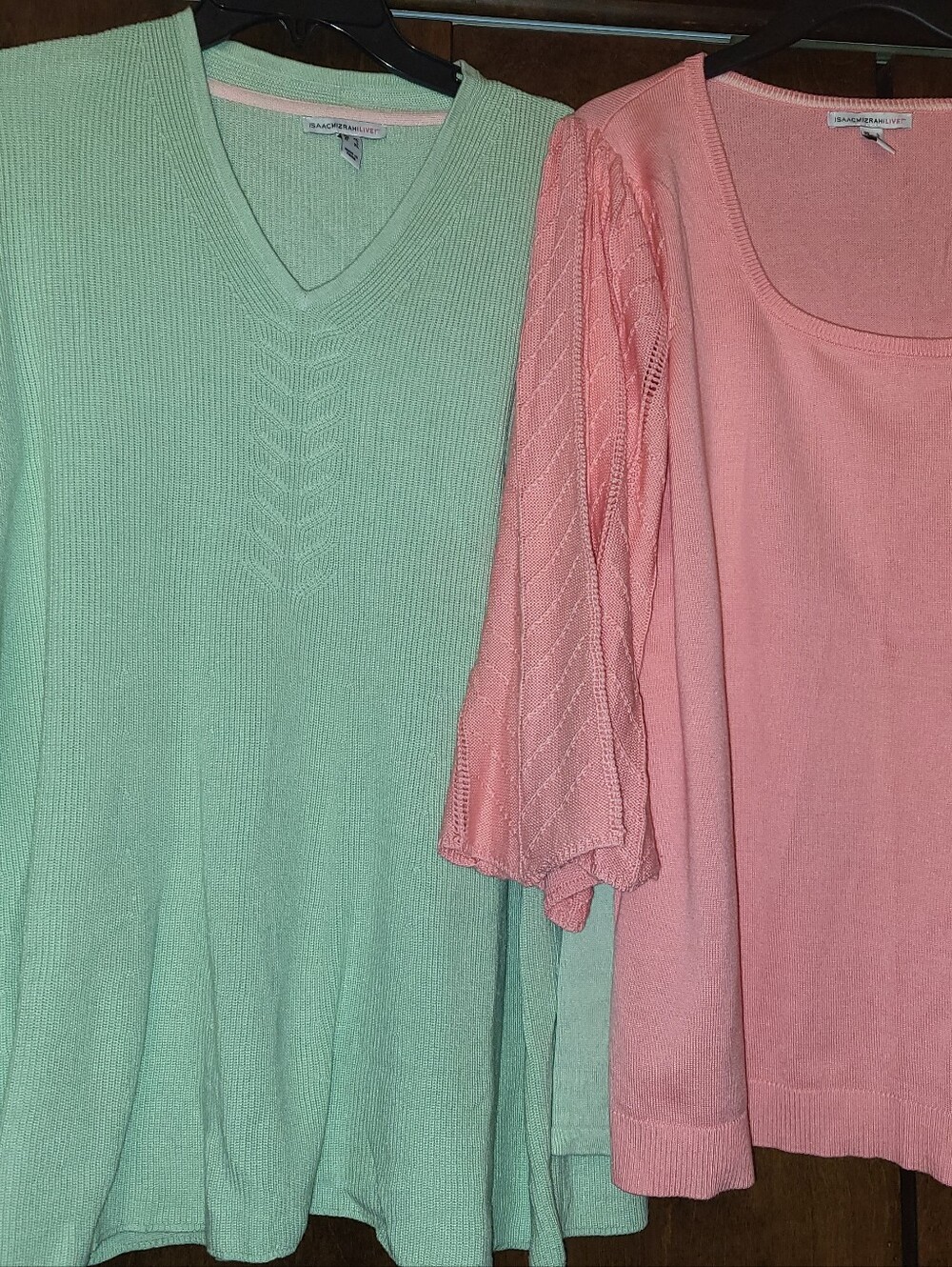 Lot of 5 Women's Size Large QVC Tops (Kim Gravel & Isaac Mizrahi) - Picture 2 of 13